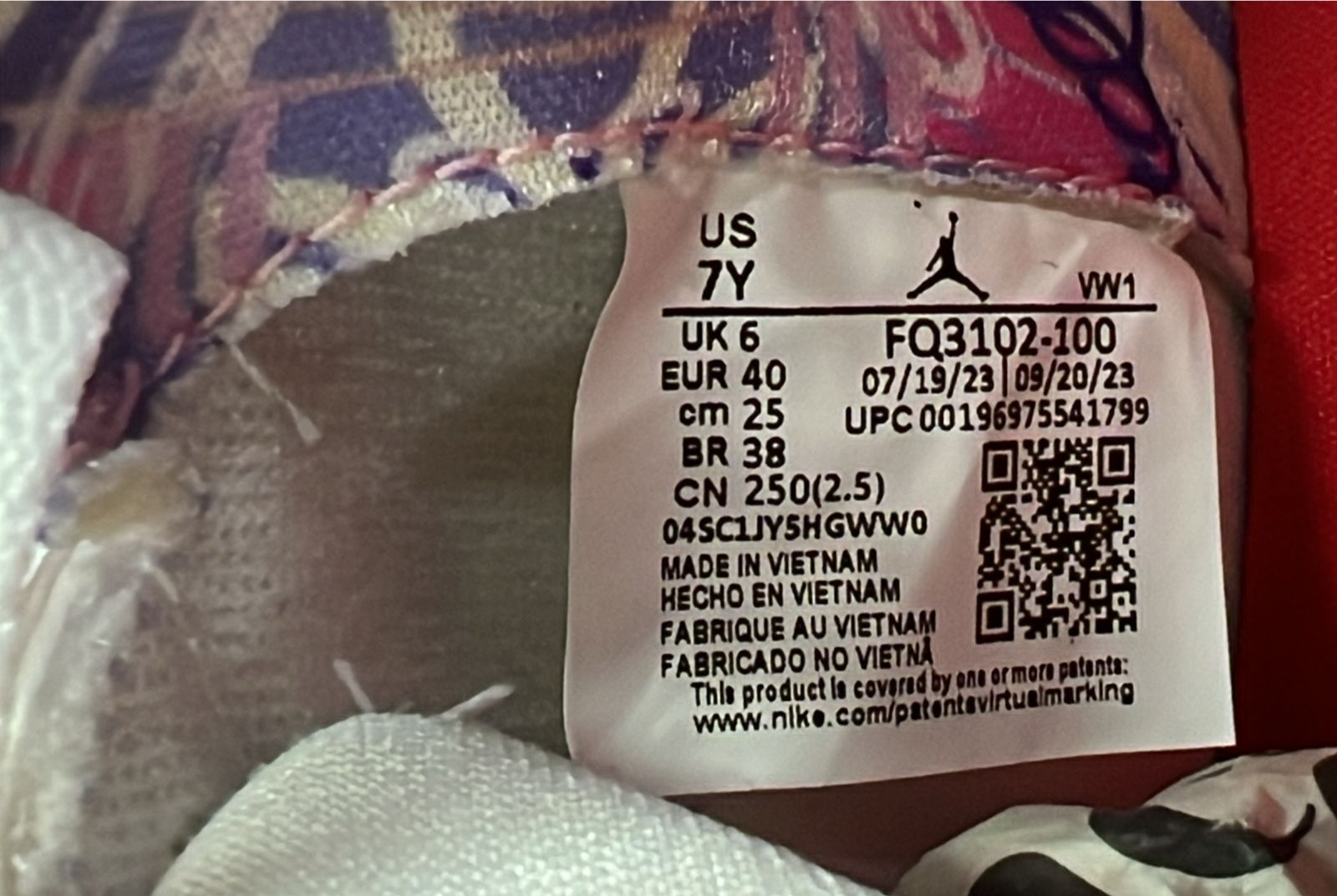 Jordan One Take 5 - Talla 5 MX