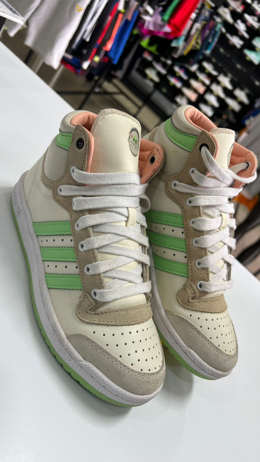 Tenis Adidas Top Ten Hola Star Wars the Mandalorian | Talla 4.5MX