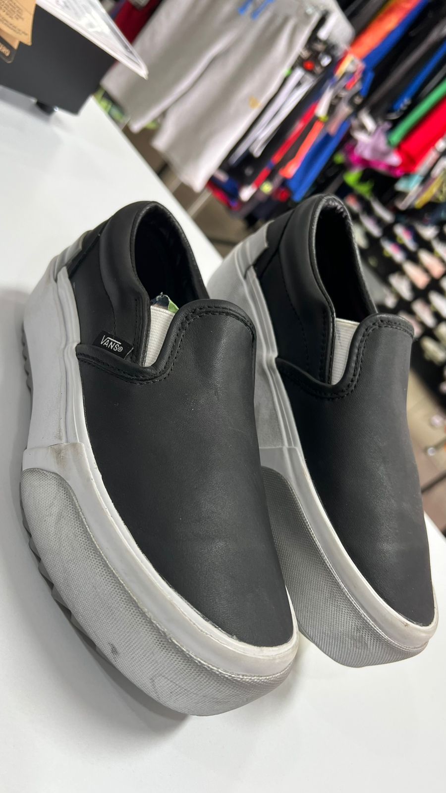 Tenis Vans Classic Slip On Plataform | Talla 2MX