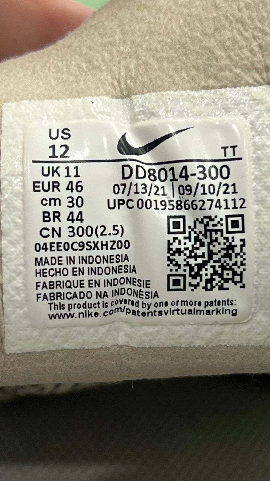 Tenis Nike Waffle One SE | Talla 10MX
